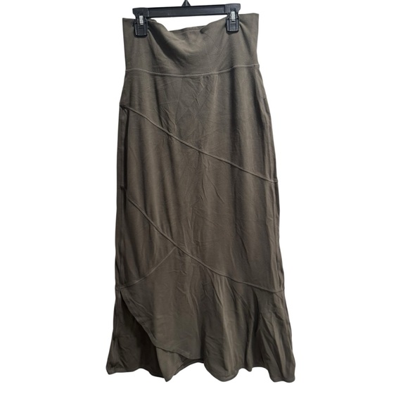 Athleta Maxi Skirt, Hunter Green, size Small, EUC - Picture 1 of 5